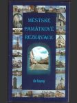 Městské památkové rezervace do kapsy dvořáček petr - náhled