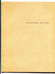 Nové obrazy Františka Muziky (Katalog - Výstavní síň Fronta 1963/1964) - náhled