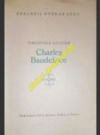Charles baudelaire - gautier théophile - náhled