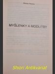 Myšlenky a modlitby - pereira alfonso - náhled