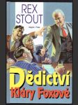 Dědictví kláry foxové stout rex - náhled