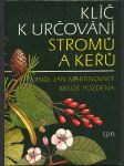 Klíč k určování stromů a keřů martinovský jan, pozděna miloš - náhled