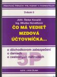 Čo má vedieť mzdová účtovníčka ...zv.6 - náhled