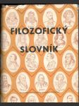 Filozofický slovník - náhled