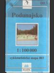 Podunajsko cykloturistická mapa - náhled