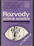 Rozvody očima soudce - náhled