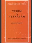 Věřím a vyznávám - náhled