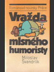 Vražda mlsného humoristy - náhled