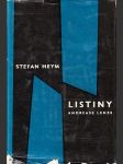 Listiny Andrease Lenze - náhled