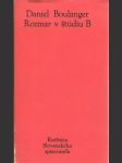 Rozmar v štúdiu B - náhled