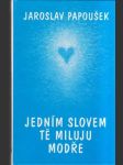 Jedním slovem tě miluju modře - náhled