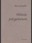 Mlčanie pod gaštanom (malý formát) - náhled
