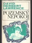 Pozemský nepokoj a iné poviedky a novely - náhled
