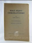Malé dějiny československé - náhled