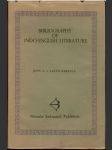 Bibliography Indo-english literature - náhled