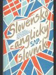 Slovensko anglický slovník - náhled