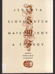 Jednota slovenských matematikov a fyzikov - náhled