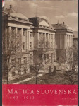 Matica Slovenská 1863-1963 Obrazová pamätnica - náhled