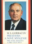 Prestavba a nové myslenie - náhled