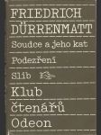 Soudce a jeho kat, Podezření, Slib - náhled