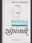 Kritický zápisník - náhled