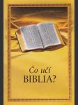 Čo učí biblia? - náhled