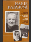 Marie Rafajová Sborník ze semináře - náhled