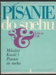 Písanie do snehu - náhled