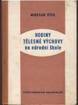 Hodiny tělesné výchovy na národní škole - náhled