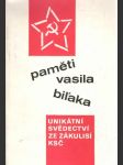 Paměti Vasila Biľaka...I.  - náhled