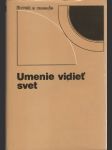 Umenie vidieť svet - náhled