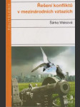Řešení konfliktů v mezinárodních vztazích - náhled