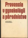 Prevencia v gynekológii a pôrodníctve - náhled