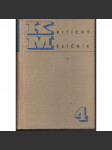 Kritický měsíčník, IV. ročník / 1941 - náhled