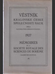 Věstník královské české společnosti nauk - náhled