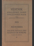 Věstník královské české společnosti nauk - náhled