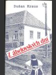 Z ábelovských dní - náhled