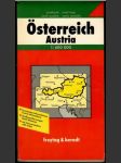 Österreich Austria  autokarte - náhled