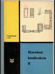 Stavebné konštrukcie II (veľký formát) - náhled