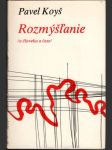 Rozmýšľanie - O človeku a čase - náhled