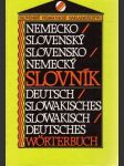 Nemecko - slovenský, slovensko nemecký slovník - náhled