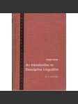 An Introduction to Descriptive Linguistics - náhled