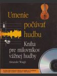 Umenie počúvať hudbu + CD (veľký formát) - náhled