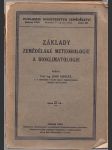 Základy zemědělské meteorologie a bioklimatologie - náhled
