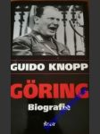 Göring - biografie - knopp guido - náhled