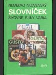 Nemecko - slovenský slovníček - Šikovné ruky varia - náhled