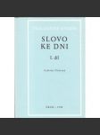 Slovo ke dni I. - náhled