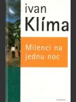 Milenci na jednu noc - náhled
