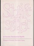 Schrift steler (veľký formát) - náhled