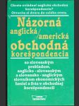 Názorná anglická americká obchodná korešpondencia - náhled